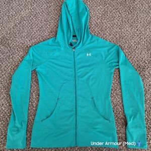 Under Armour Women's Teal Hoodie